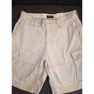 Men's Kahki Cargo Shorts Ralph Lauren- 34